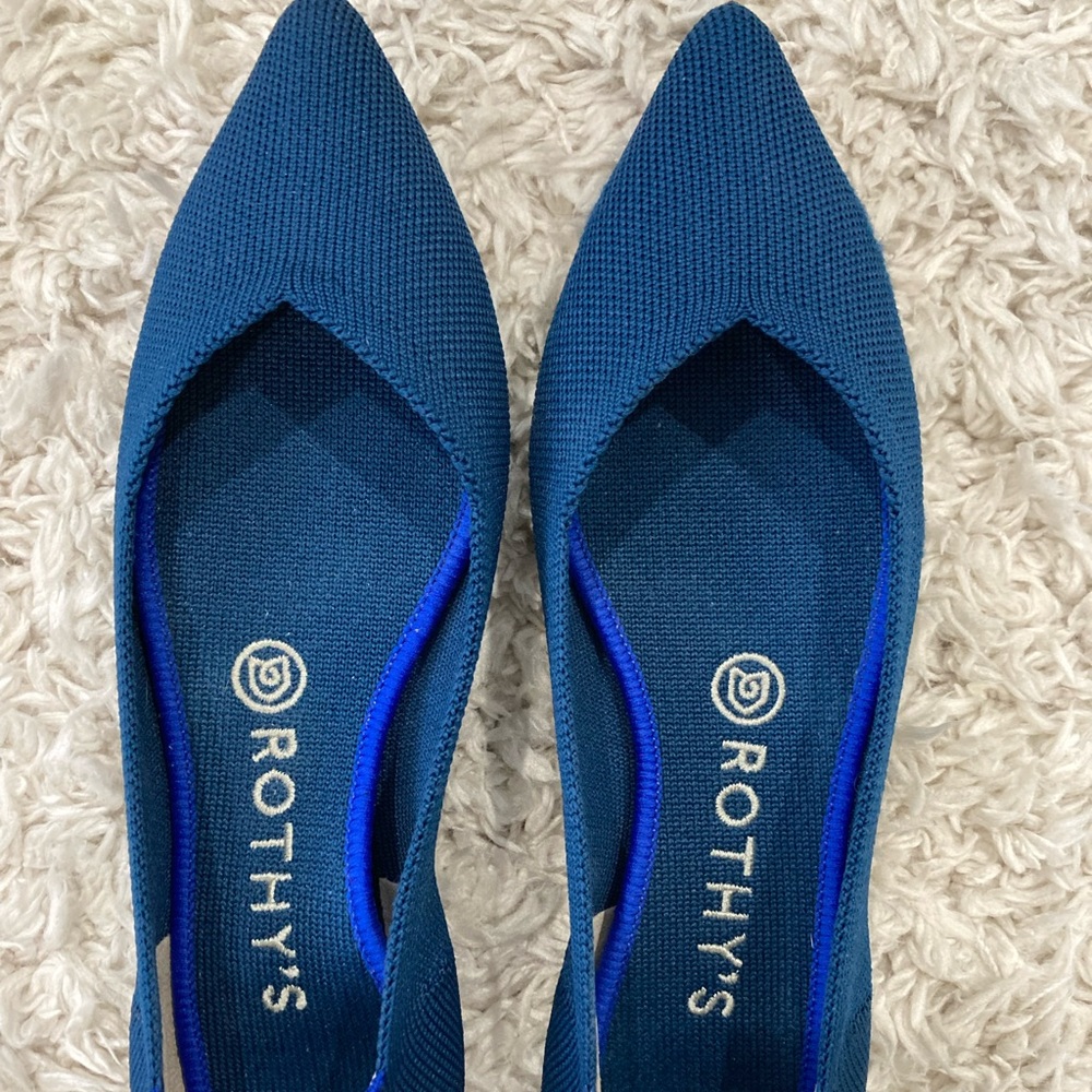 Rothy’s Points in Poseidon size 8